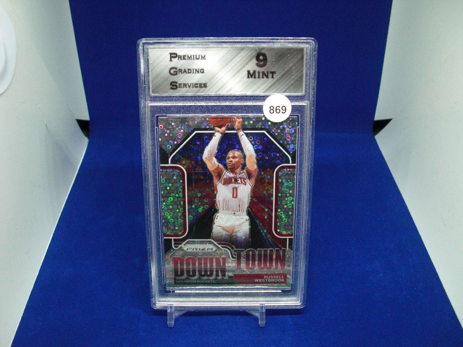 PGS 9 Mint Russell Westbrook fast break prizm (1 of 1)