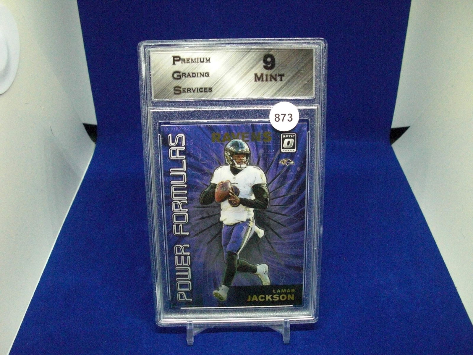 PGS 9 Mint Lamar Jackson power formula (1 of 1)