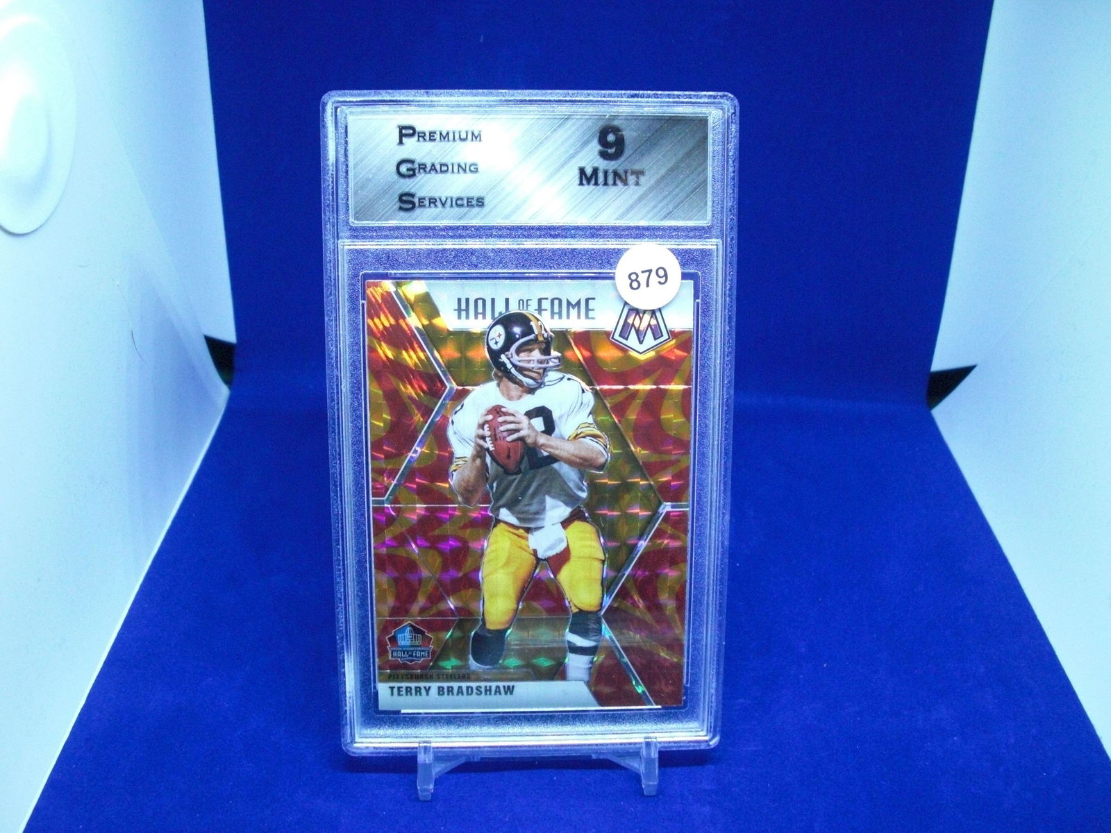 PGS 9 Mint Terry Bradshaw mosaic all of fame (1 of 1)