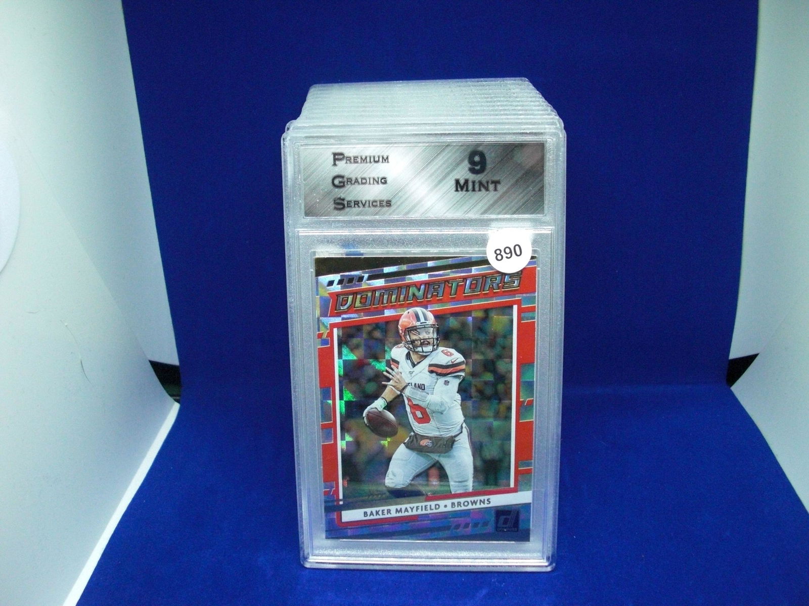 PGS 9 Mint Baker Mayfield dominators (1 of 1)