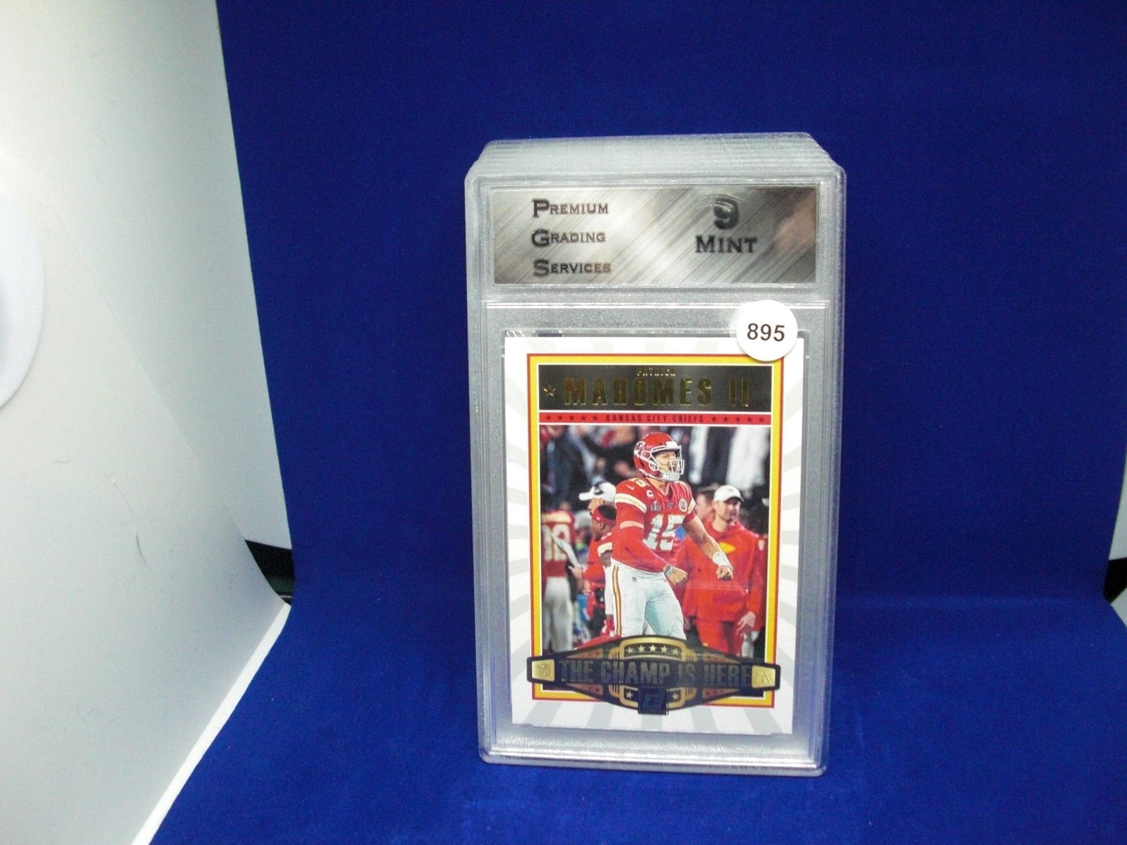 PGS 9 Mint Patrick mahomes the champ (1 of 1)