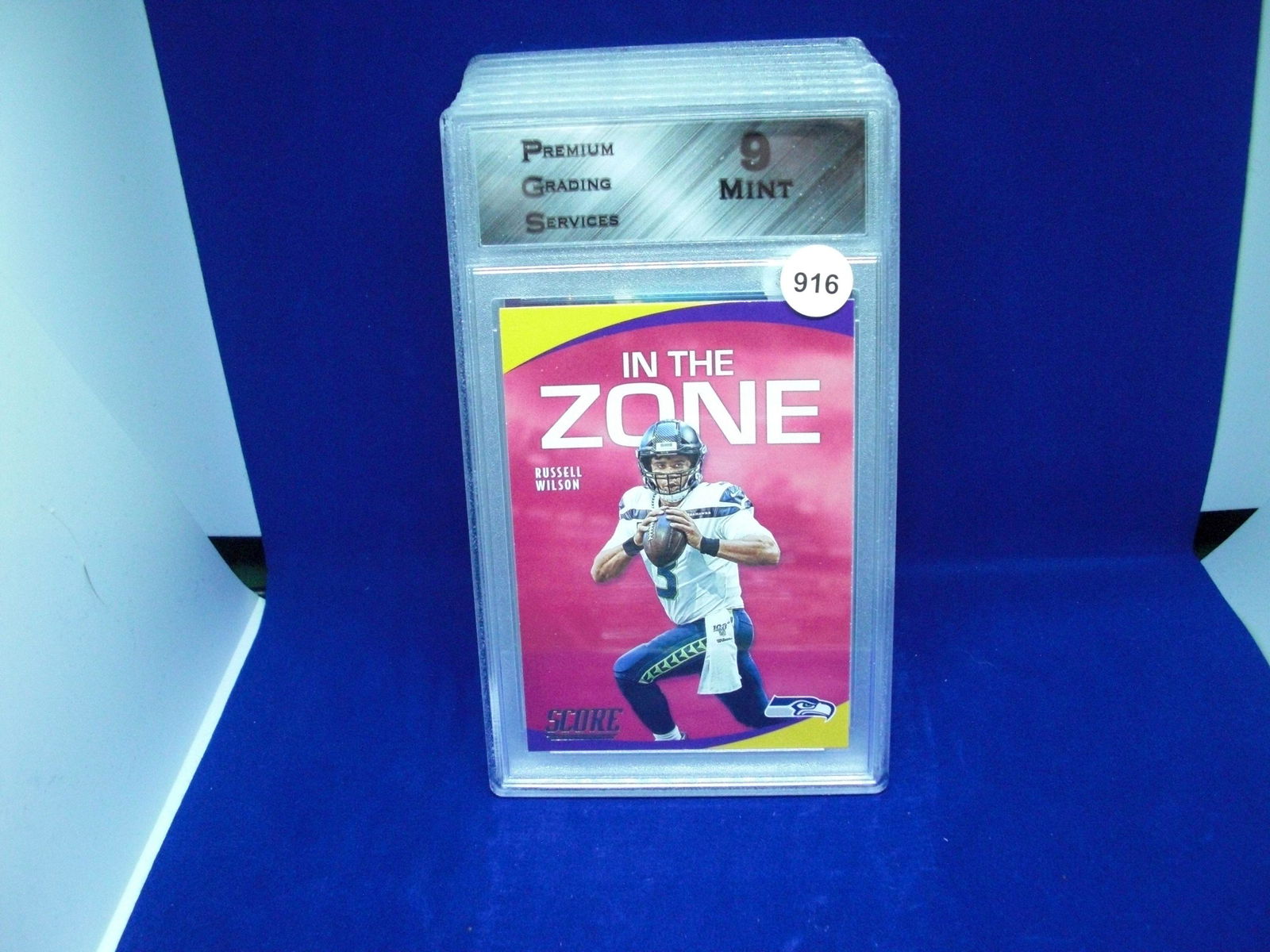 PGS 9 Mint Russell Wilson insert card (1 of 1)