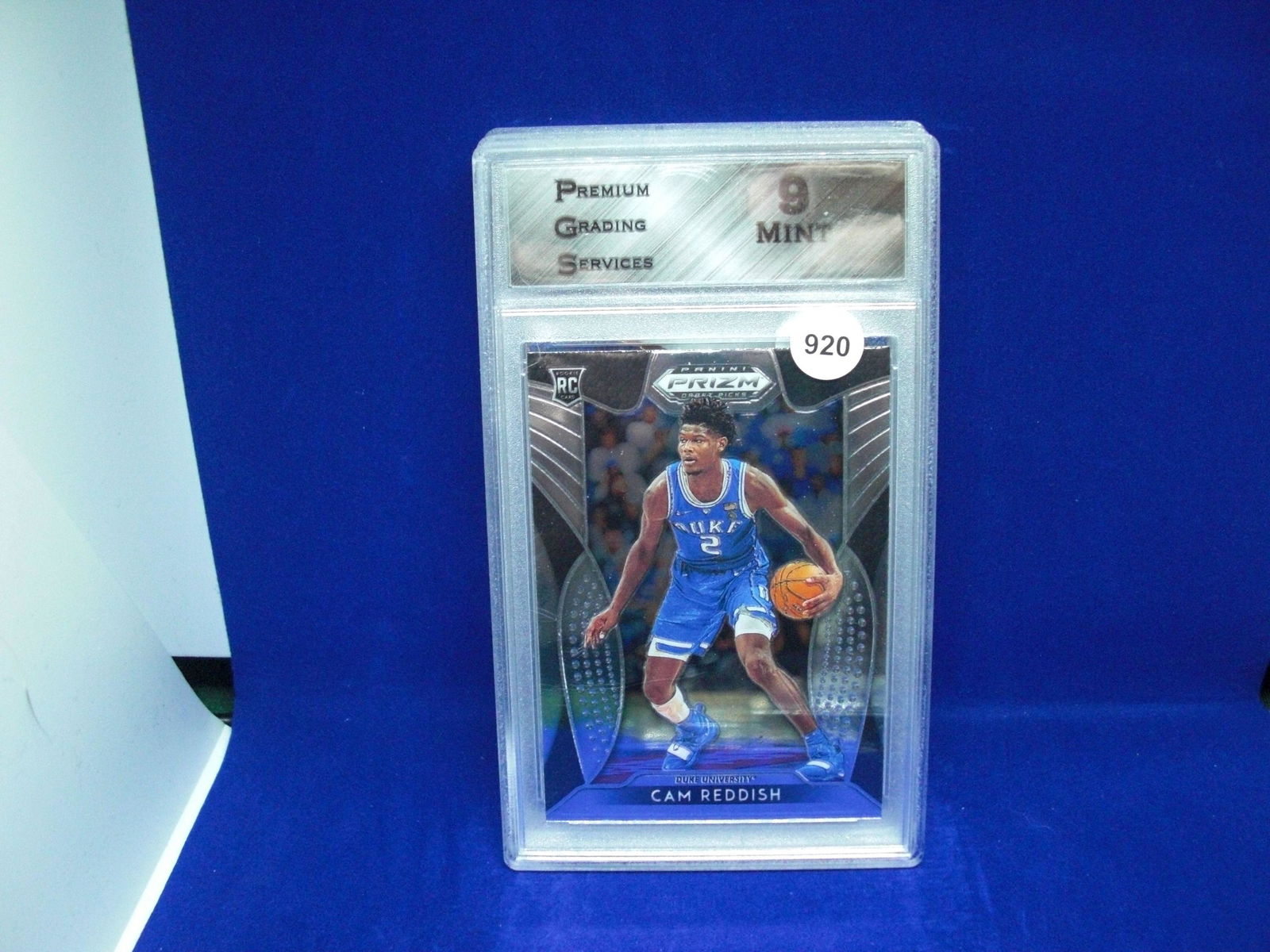 PGS 9 Mint Cam reddish rookie card (1 of 1)