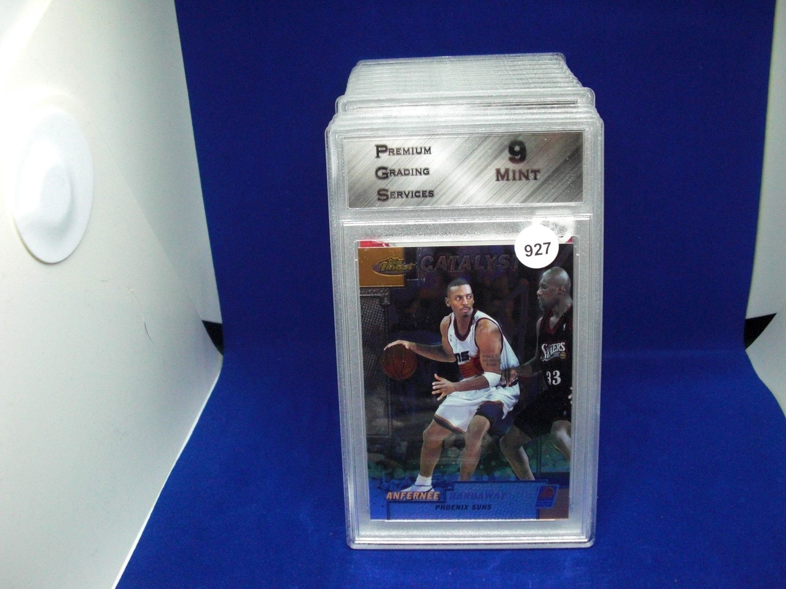 PGS 9 Mint Anfernee Hardaway Topps finest (1 of 1)