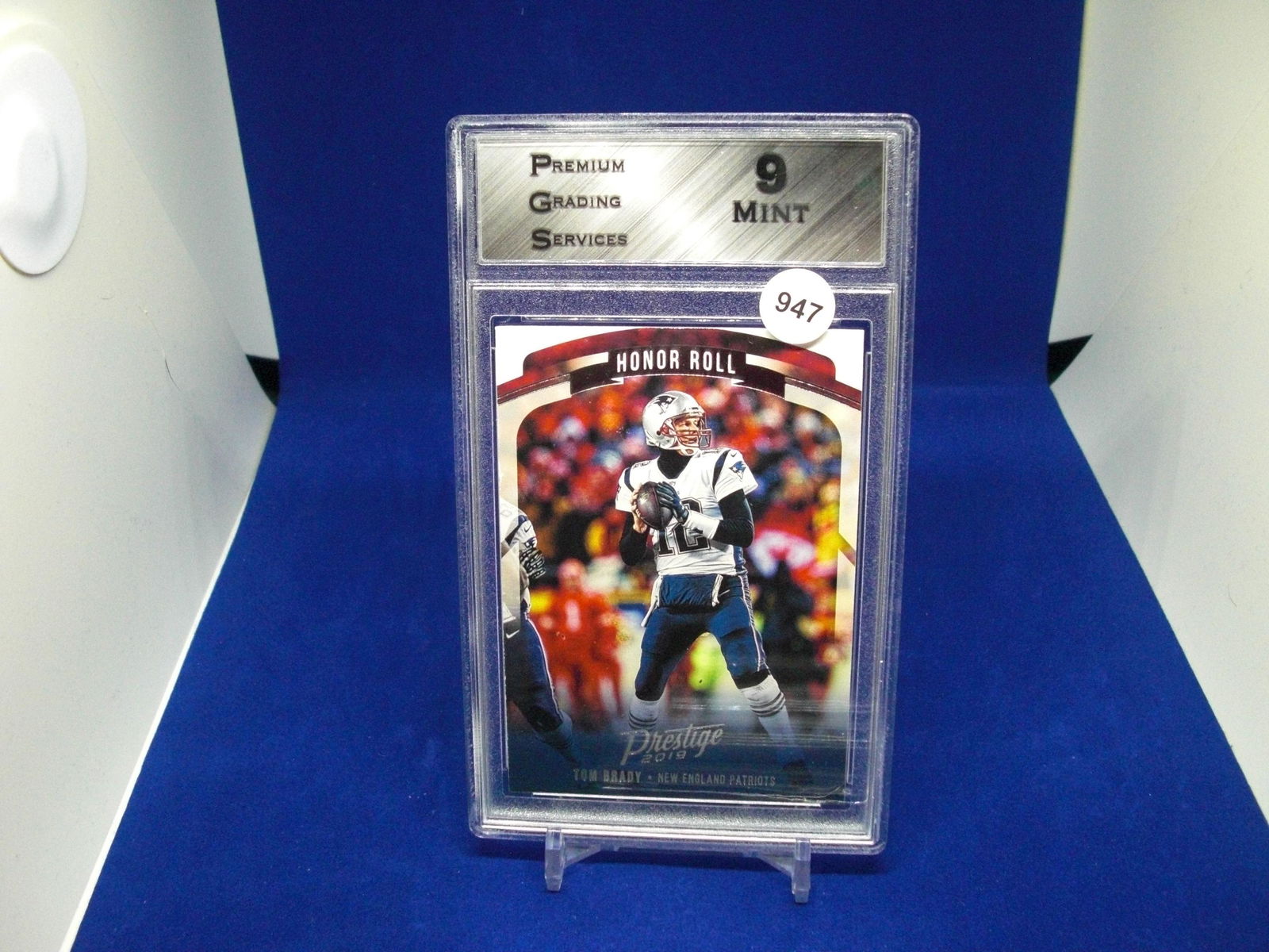 PGS 9 Mint Tom Brady honor roll (1 of 1)