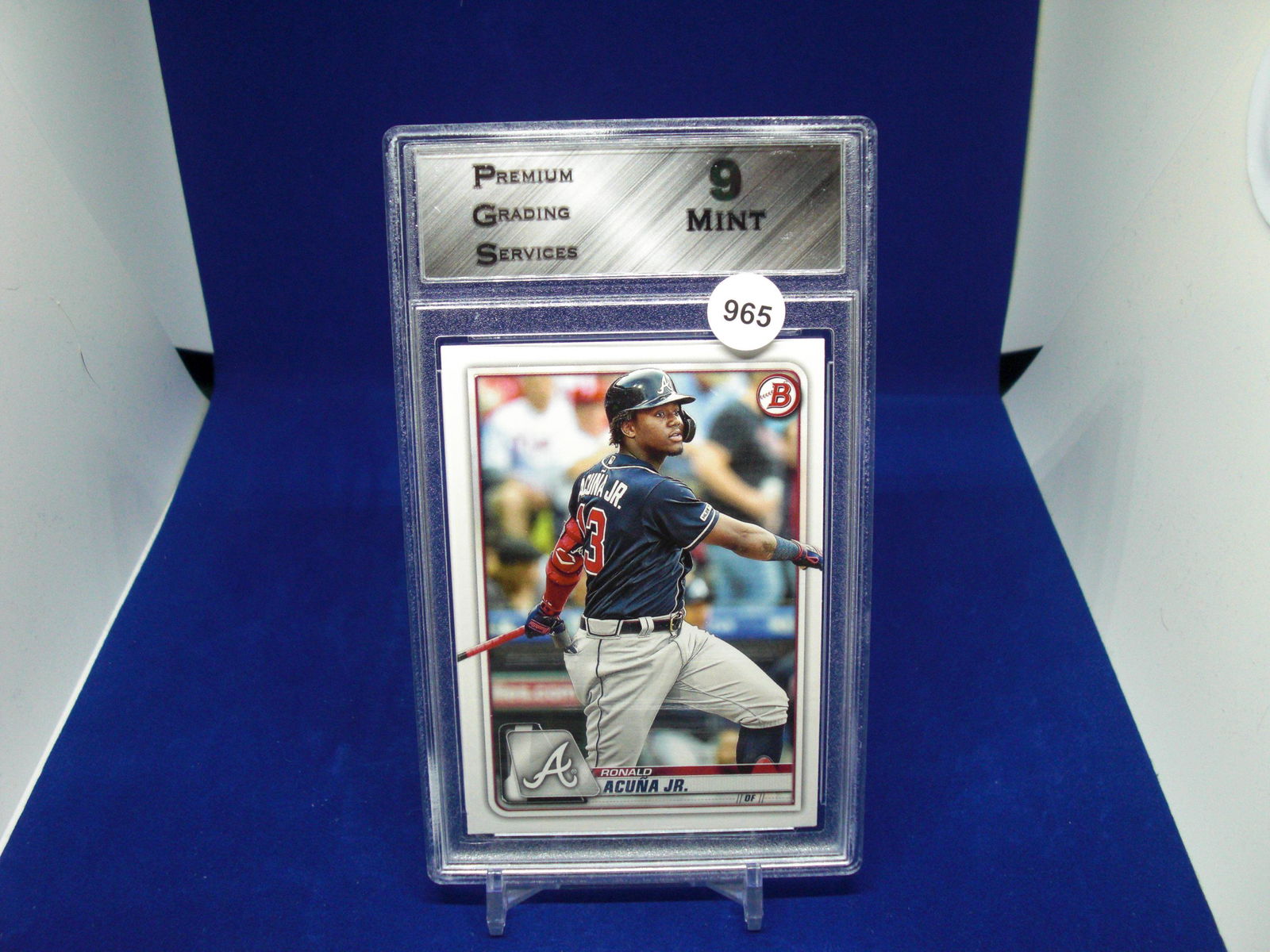 PGS 9 Mint ronald acuna jr bowman (1 of 1)