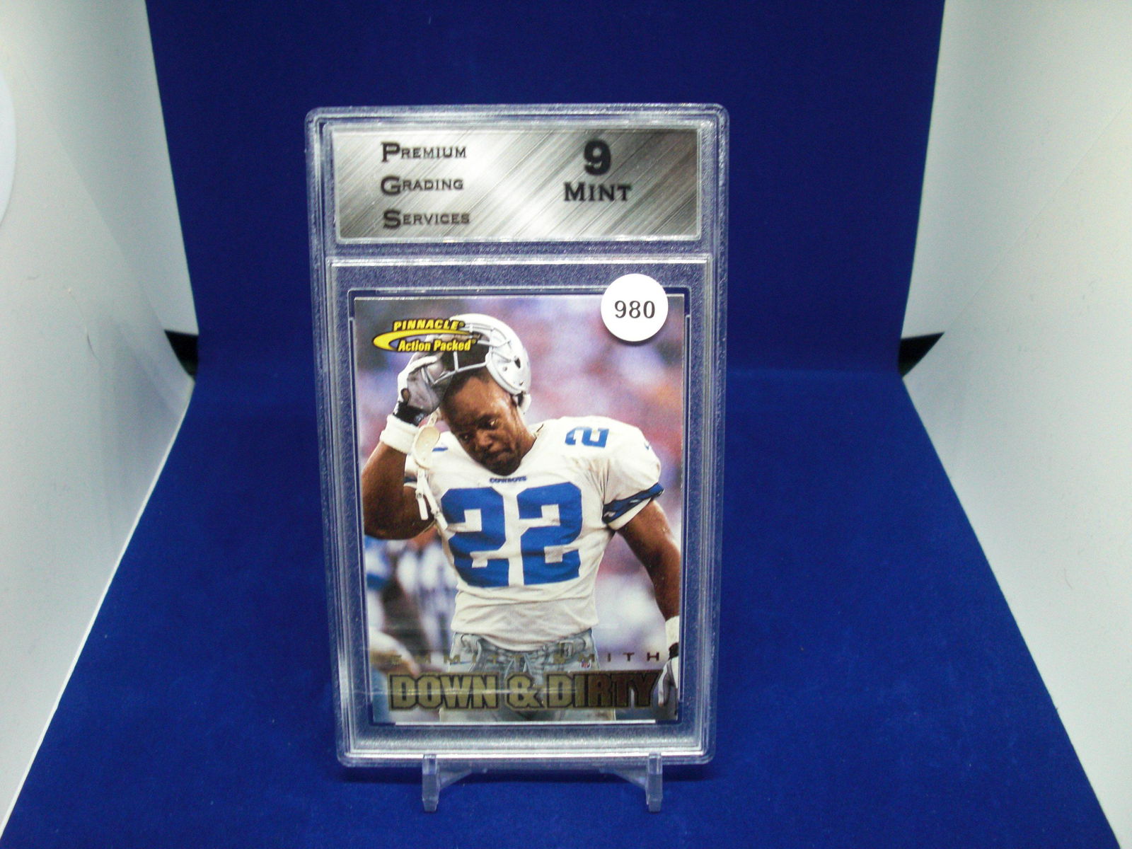 PGS 9 Mint Emmitt Smith down and dirty (1 of 1)