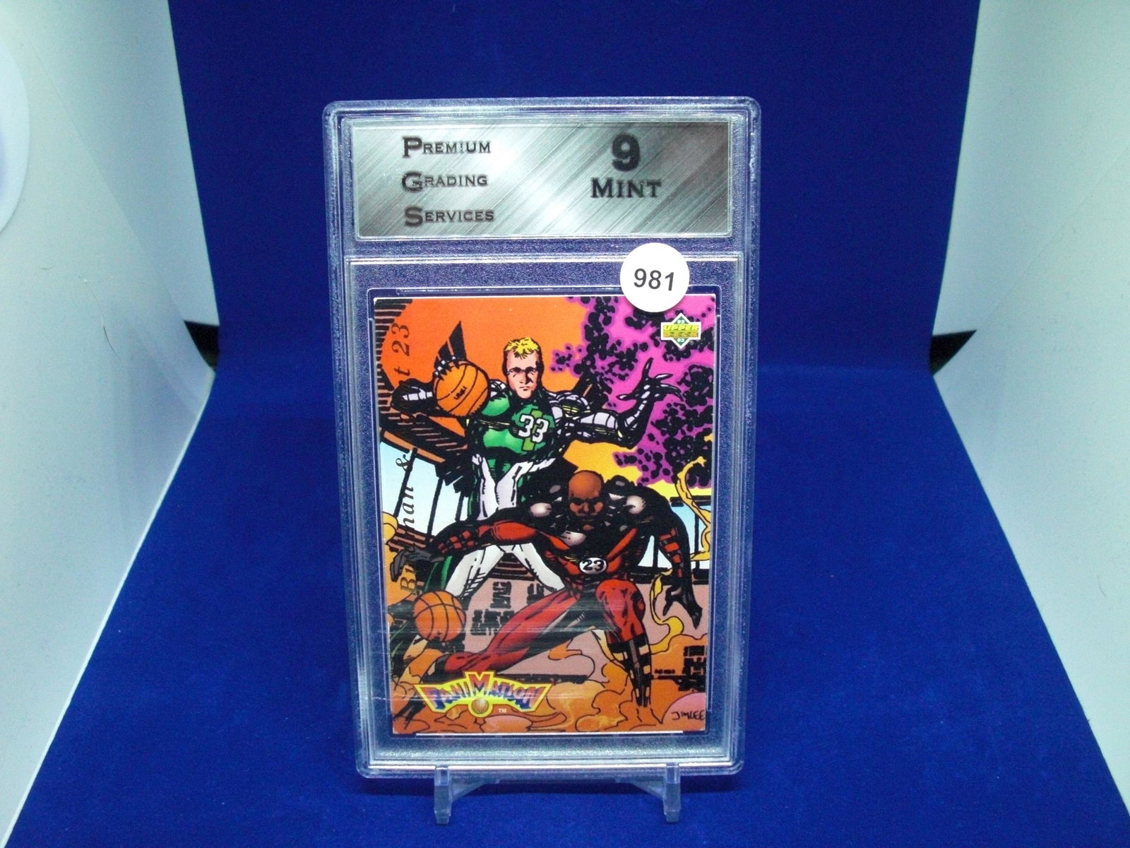 PGS 9 Mint Upper deck marvel card (1 of 1)