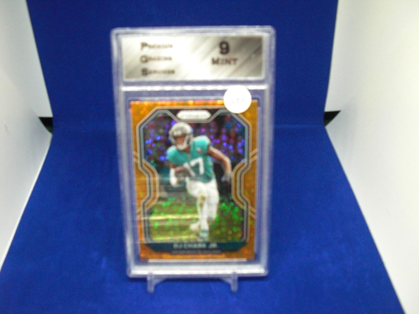 PGS 9 Mint DJ chark orange fast break prism (1 of 1)