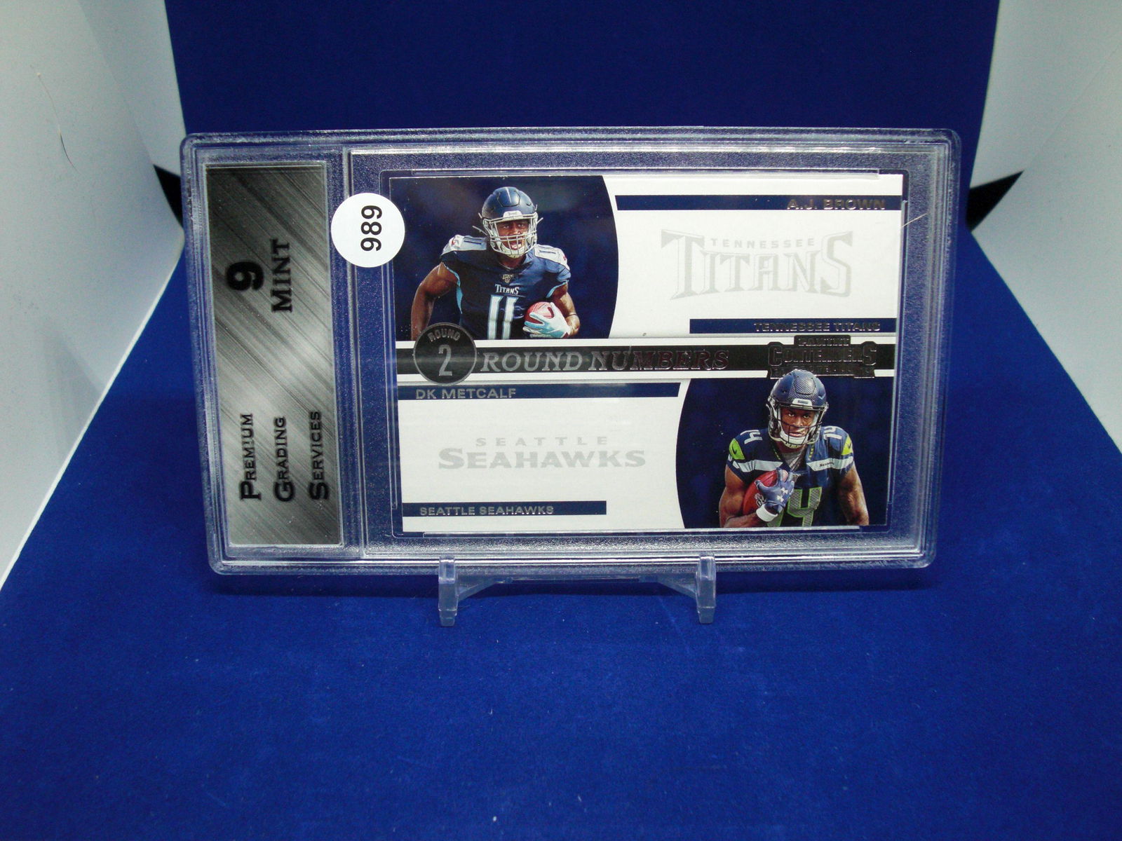 PGS 9 Mint DK Metcalf A.J. Brown rookie (1 of 1)