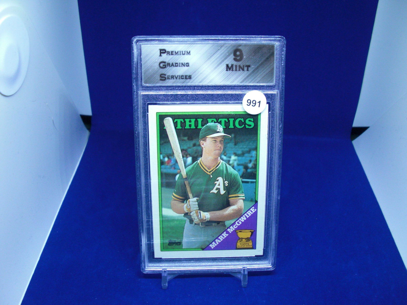 PGS 9 Mint Mark McGwire rookie All Star cup (1 of 1)