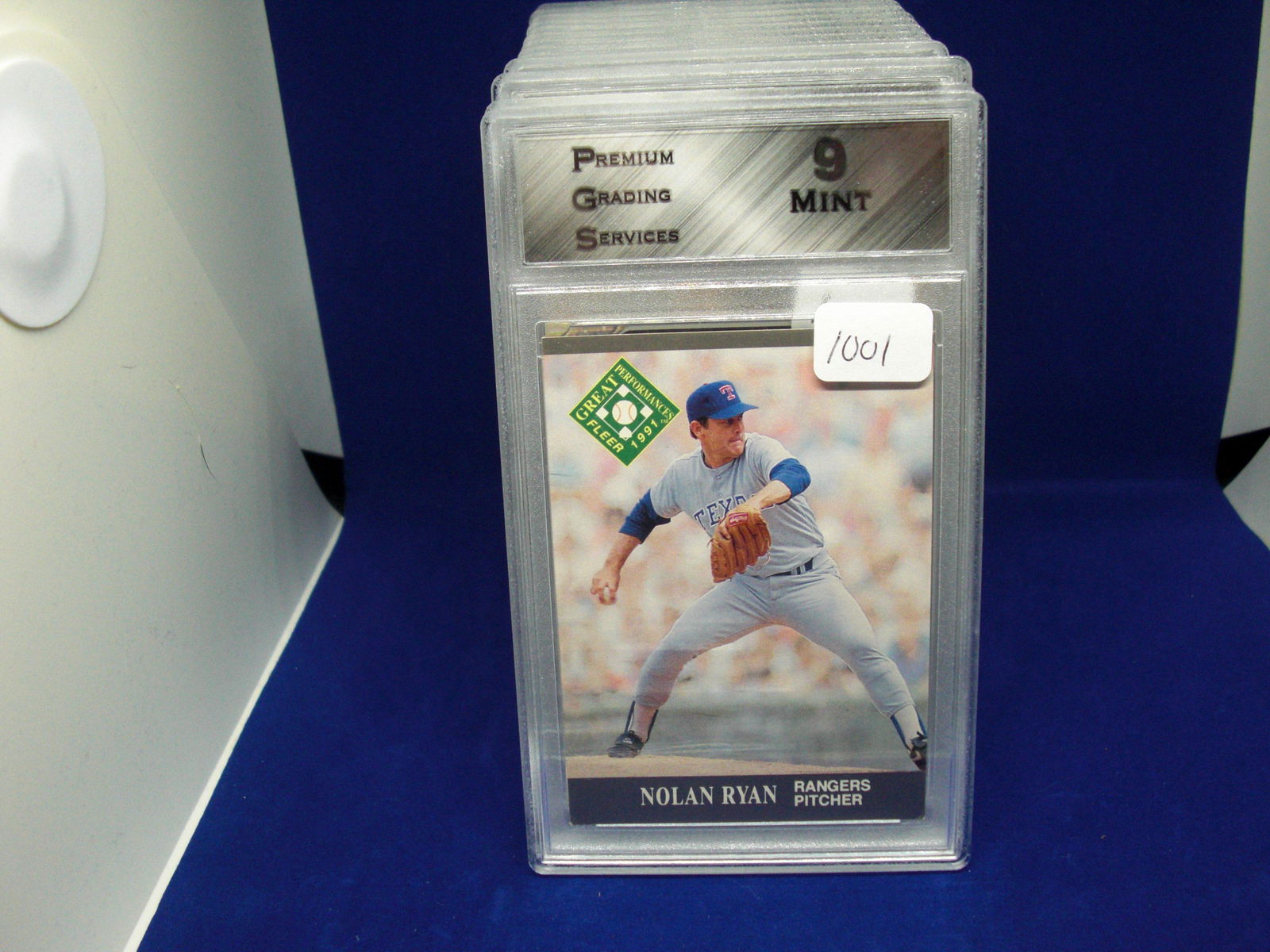 PGS 9 Mint Nolan Ryan 1991 fleer (1 of 1)