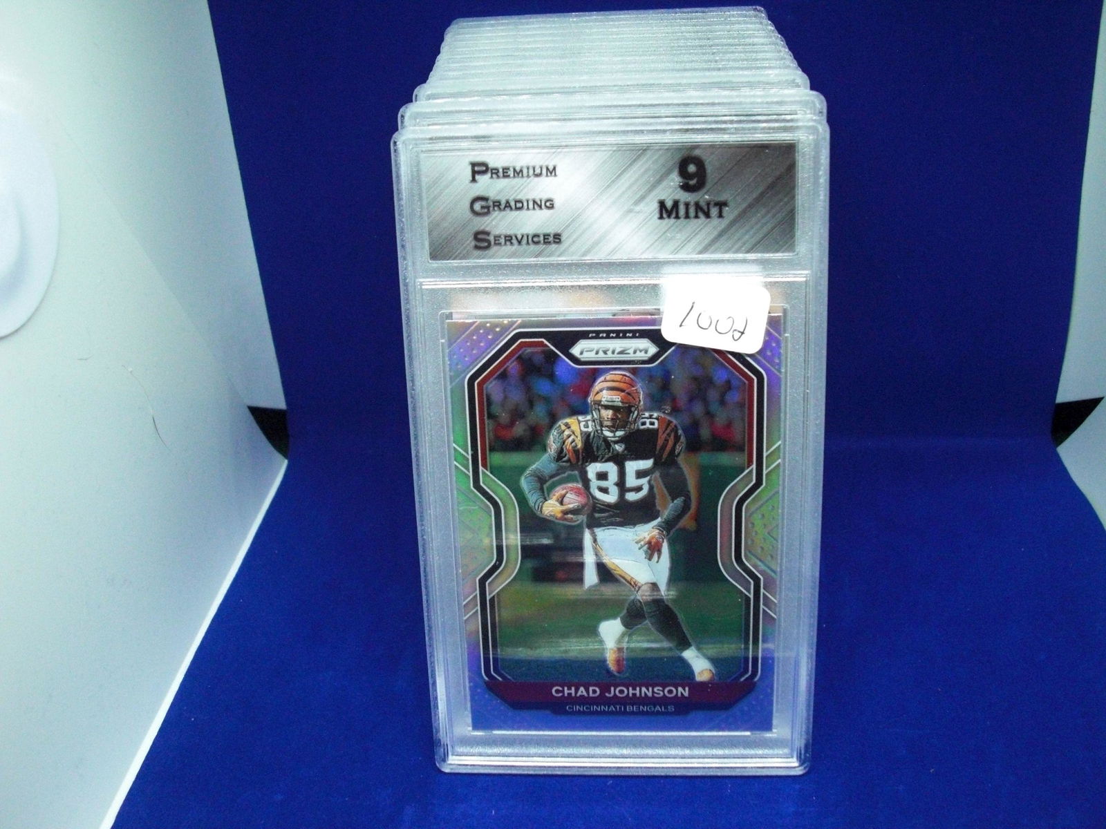 PGS 9 Mint Chad Johnson silver prism (1 of 1)