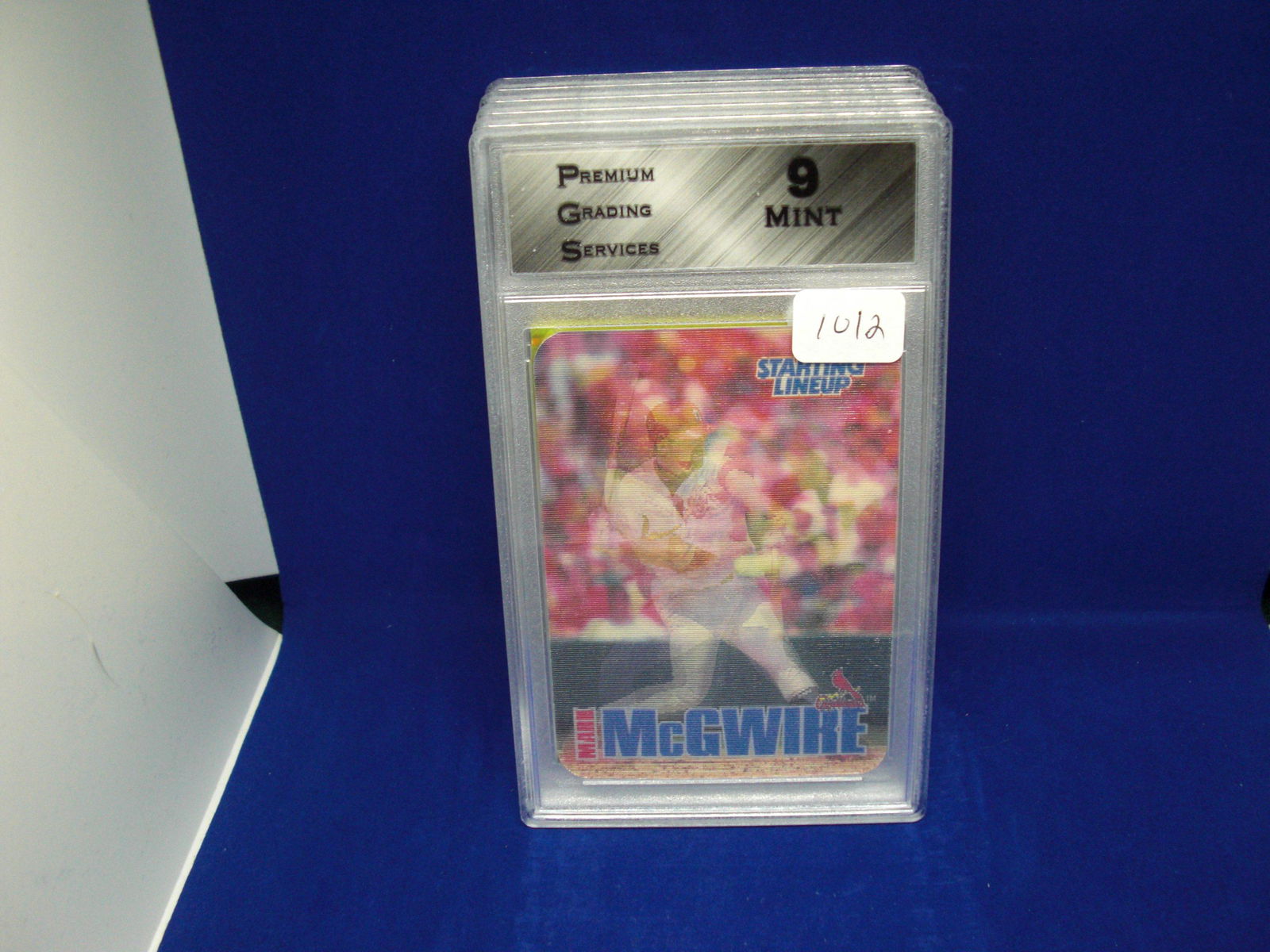 PGS 9 Mint Mark McGwire starting lineup 3D (1 of 1)