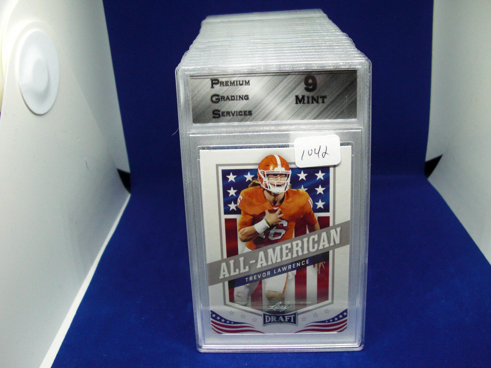 PGS 9 Mint Trevor Lawrence all-american rookie (1 of 1)