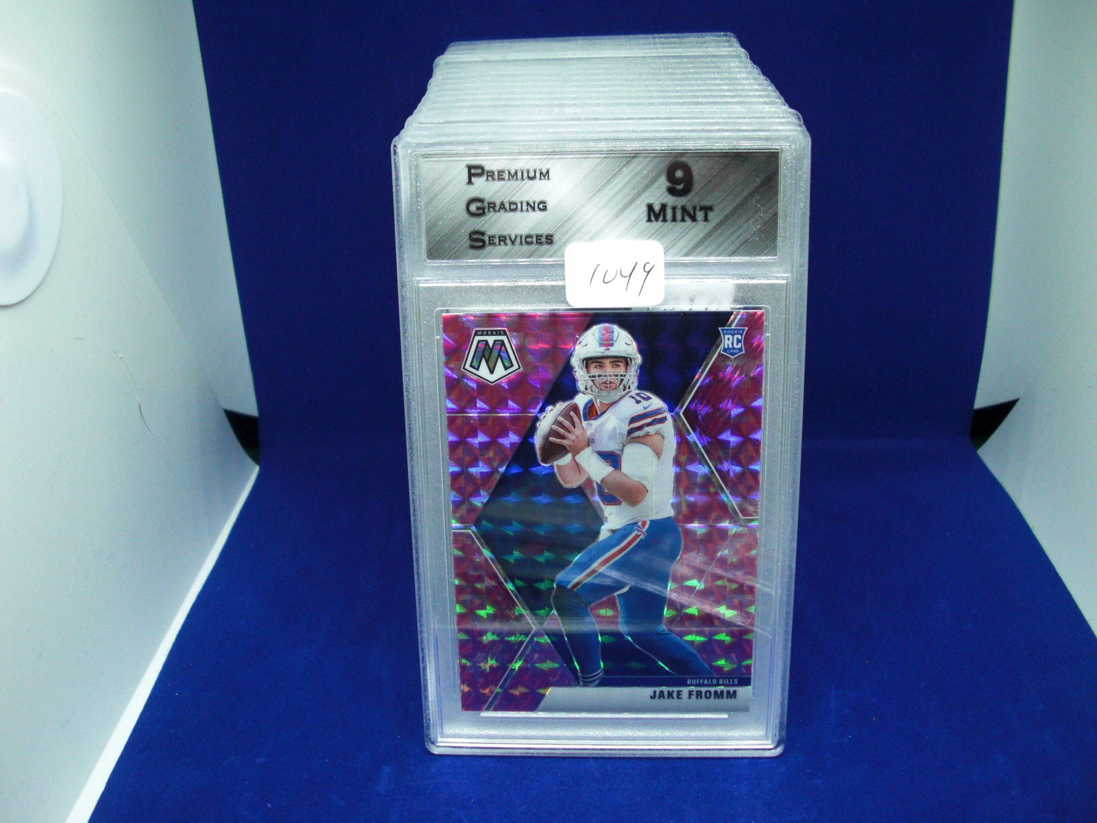 PGS 9 Mint Jake fromm pink mosaic rookie (1 of 1)