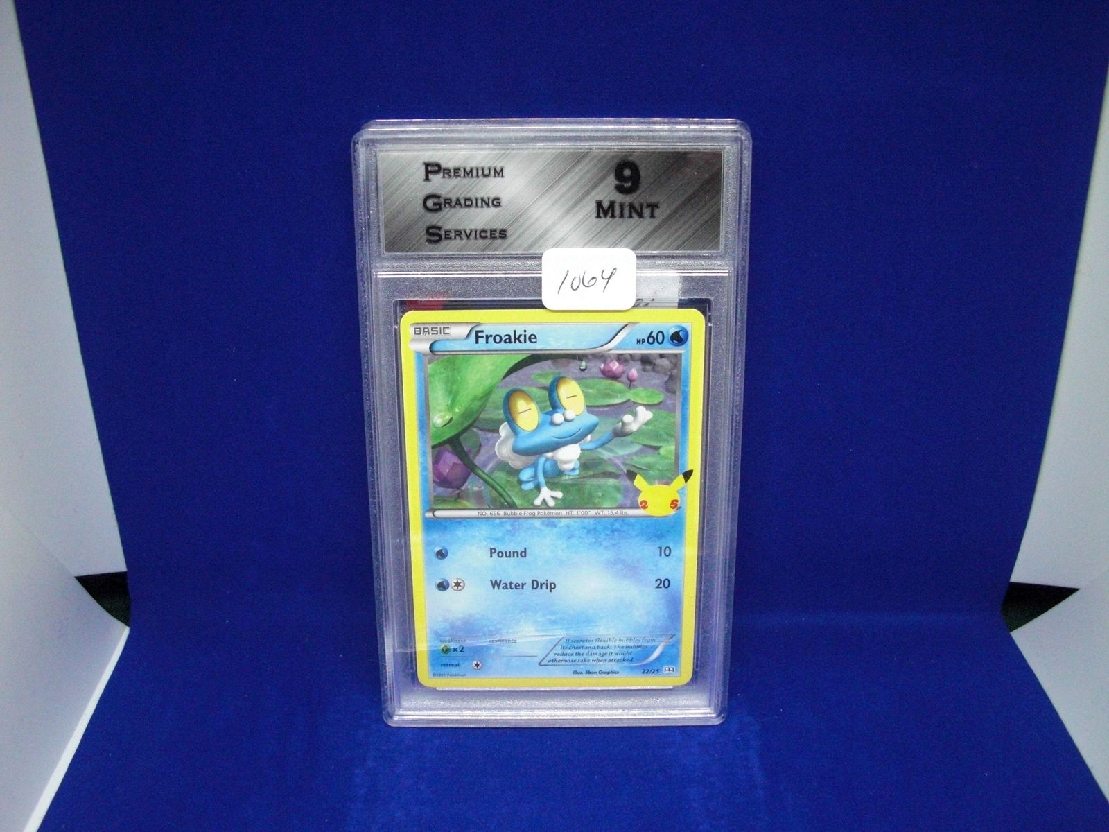 PGS 9 Mint Froakie PokÃ©mon celebrations (1 of 1)