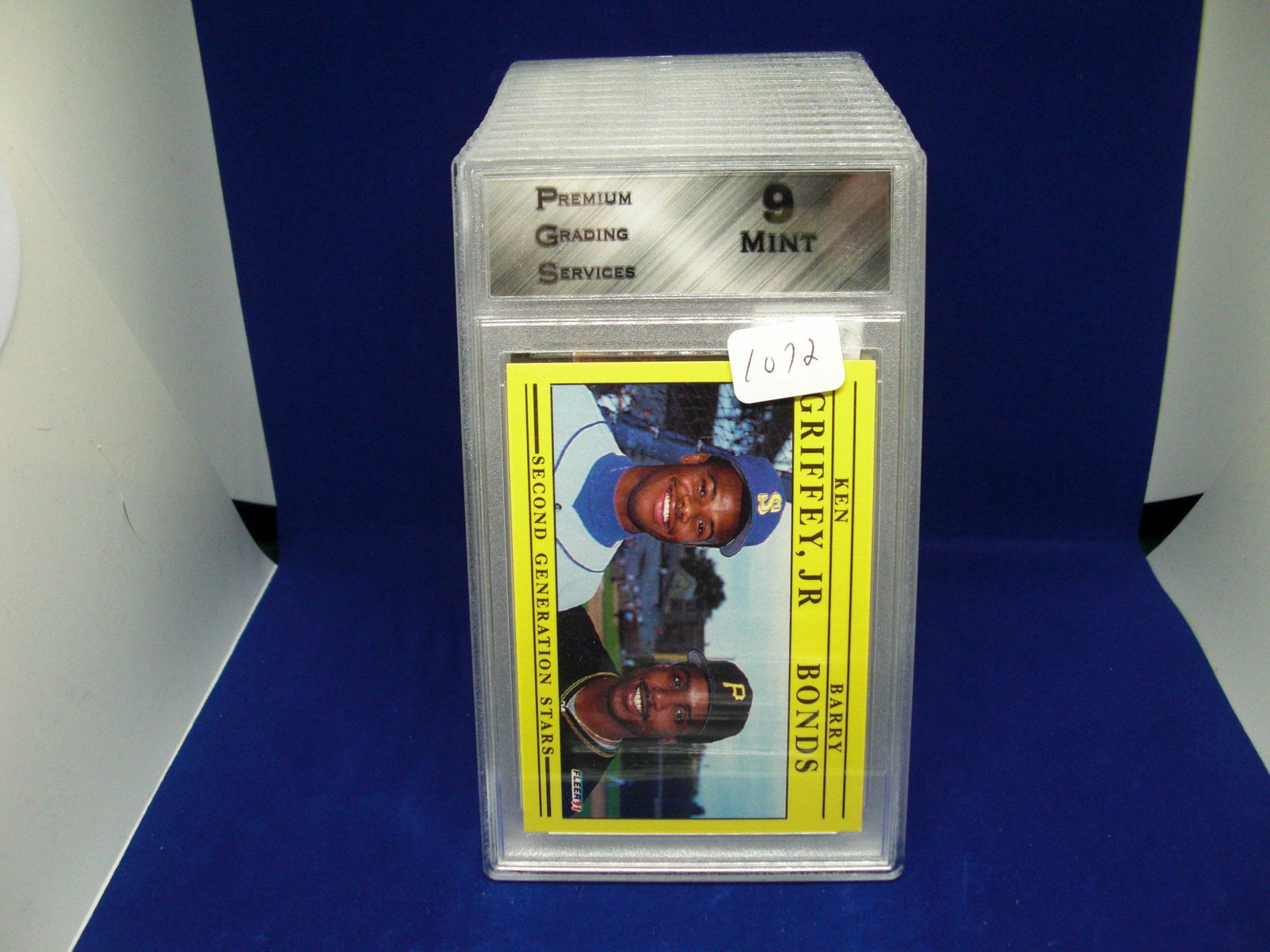 PGS 9 Mint Ken Griffey junior Barry Bonds combo (1 of 1)