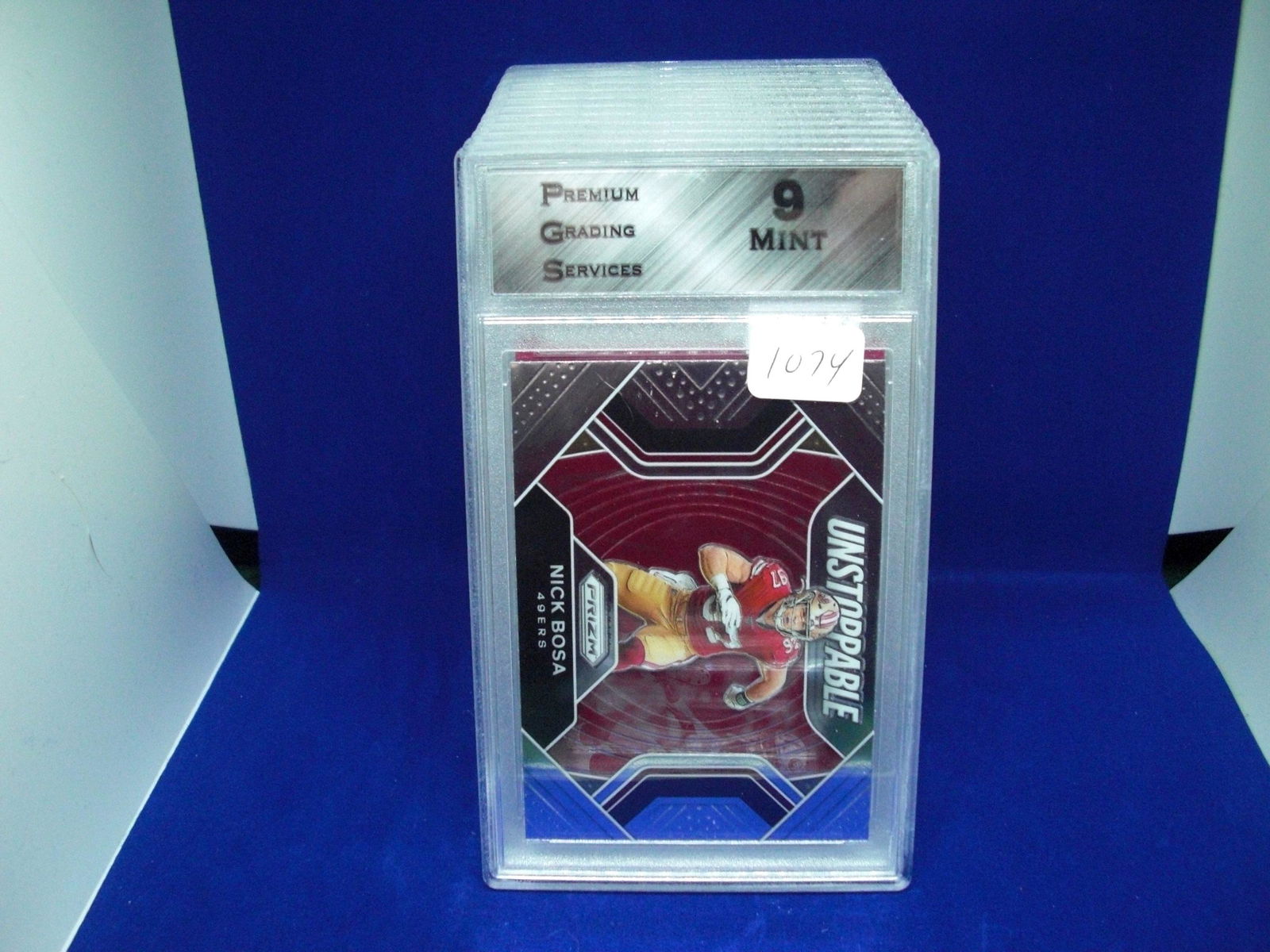 PGS 9 Mint Nick bosa insert card (1 of 1)