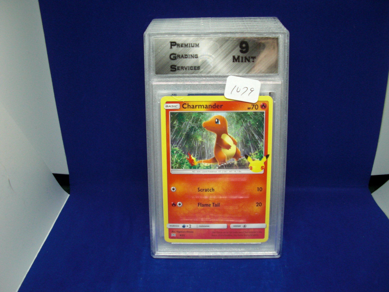 PGS 9 Mint Charmander PokÃ©mon celebration card (1 of 1)