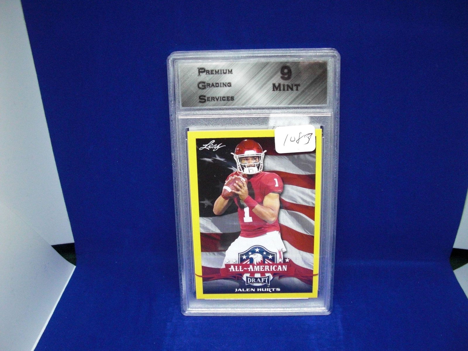 PGS 9 Mint Jalen hurts Rookie (1 of 1)