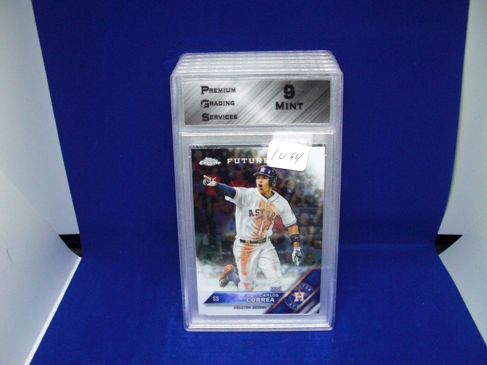 PGS 9 Mint Carlos Correa future stars Chrome (1 of 1)