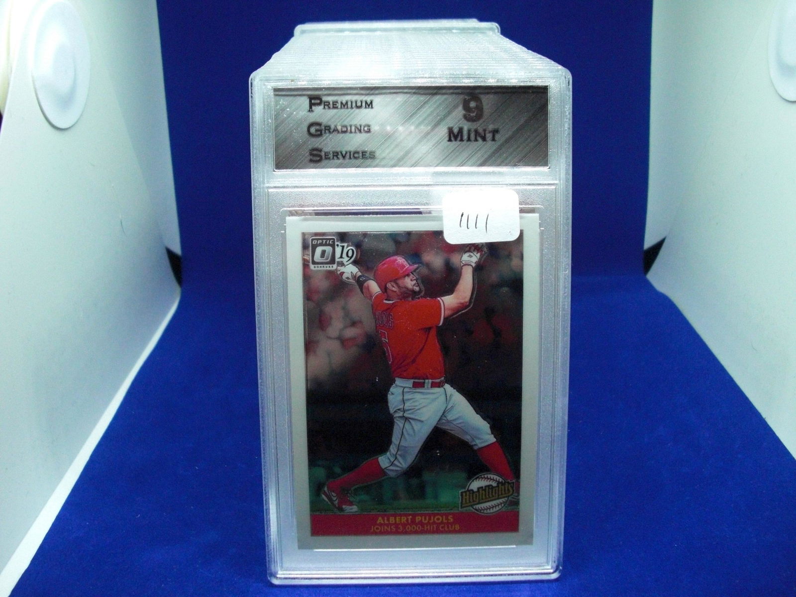 PGS 9 Mint Albert Pujols optic highlights (1 of 1)