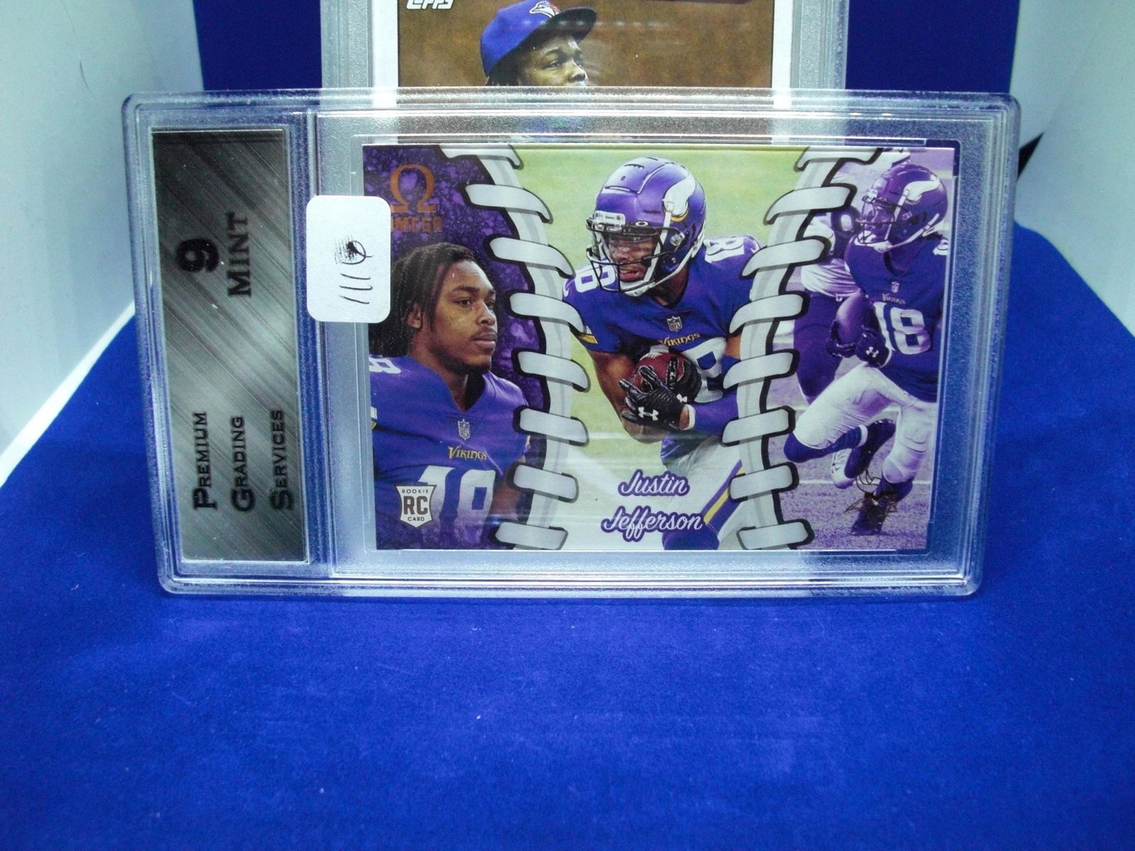 PGS 9 Mint Justin Jefferson Omega rookie (1 of 1)