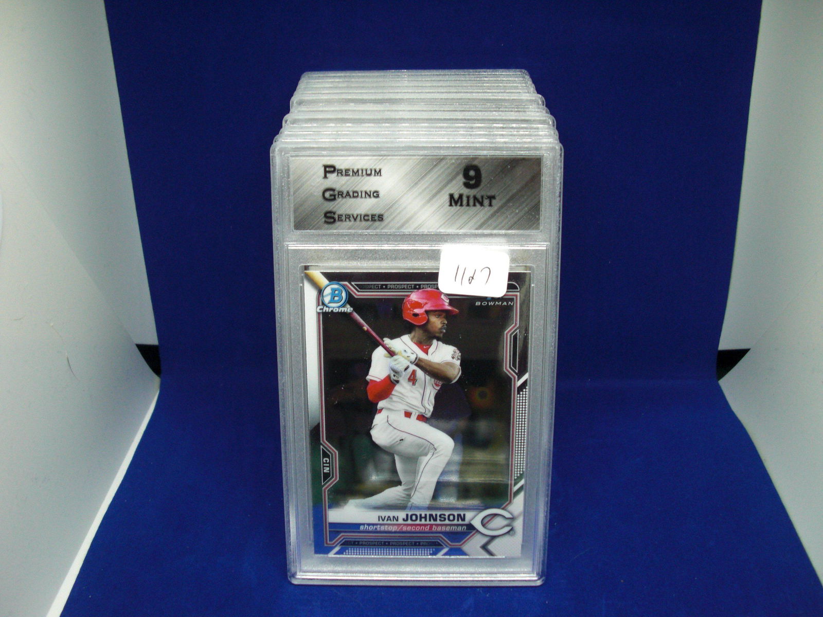 PGS 9 Mint ivan Johnson first Bowman Chrome (1 of 1)