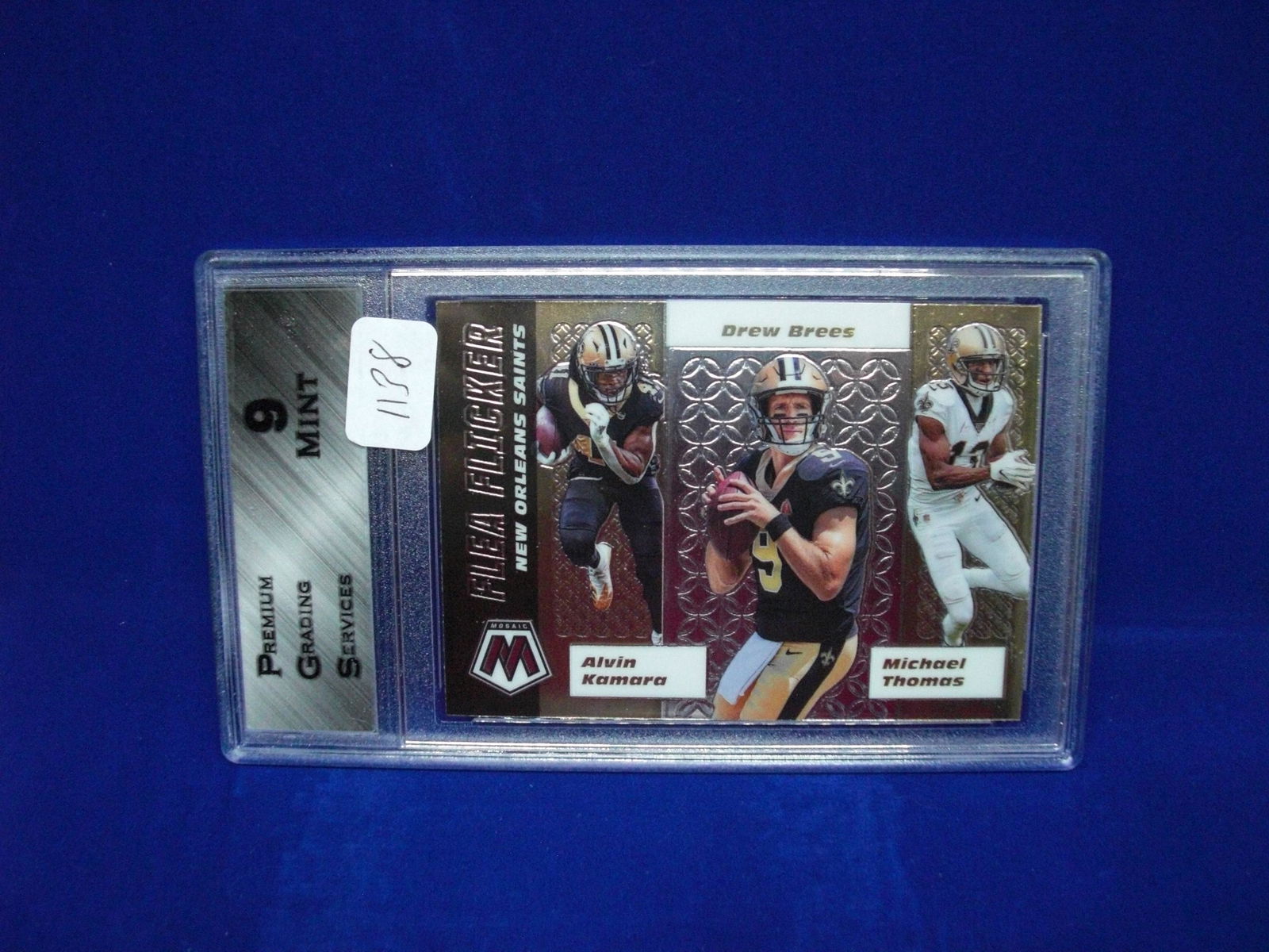 PGS 9 Mint Drew Brees flea flicker (1 of 1)