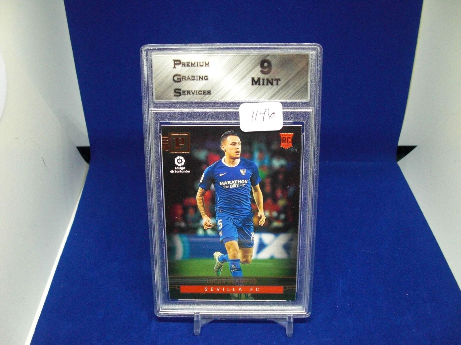 PGS 9 Mint Lucas ocampos soccer rookie (1 of 1)