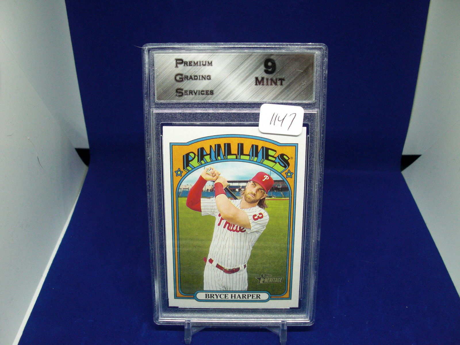 PGS 9 Mint Bryce Harper Topps heritage (1 of 1)