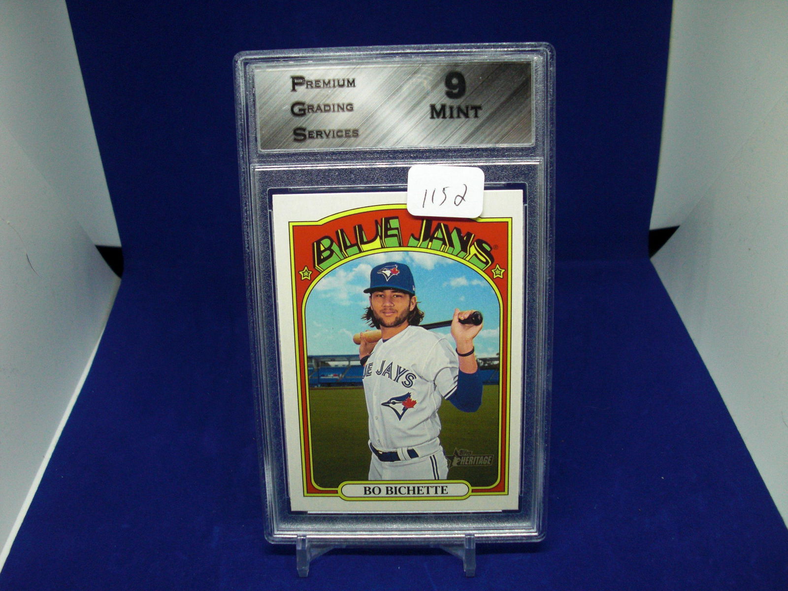 PGS 9 Mint bo bichette topps heritage (1 of 1)