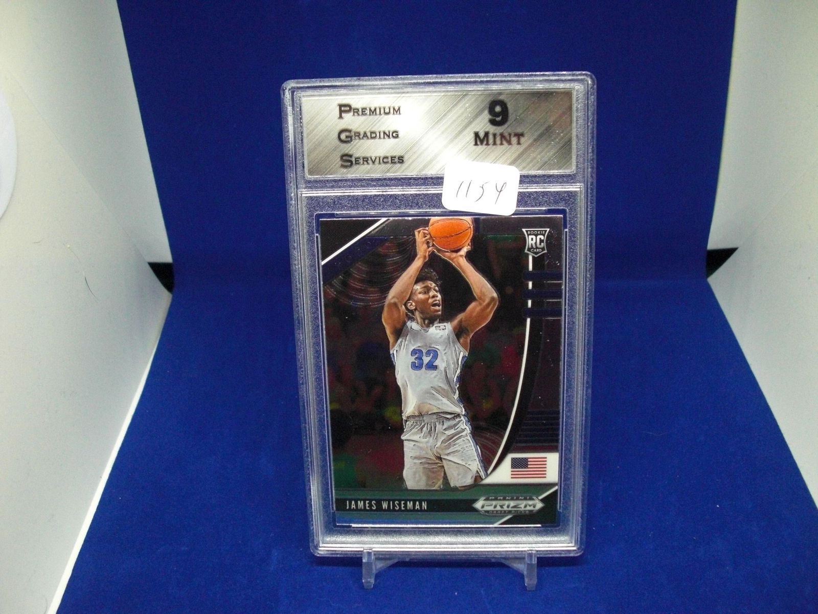 PGS 9 Mint James Wiseman rookie card (1 of 1)