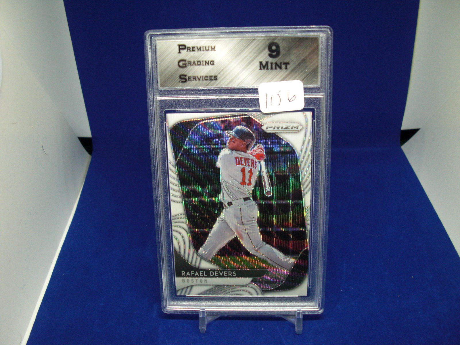 PGS 9 Mint Rafael devers silver wave (1 of 1)