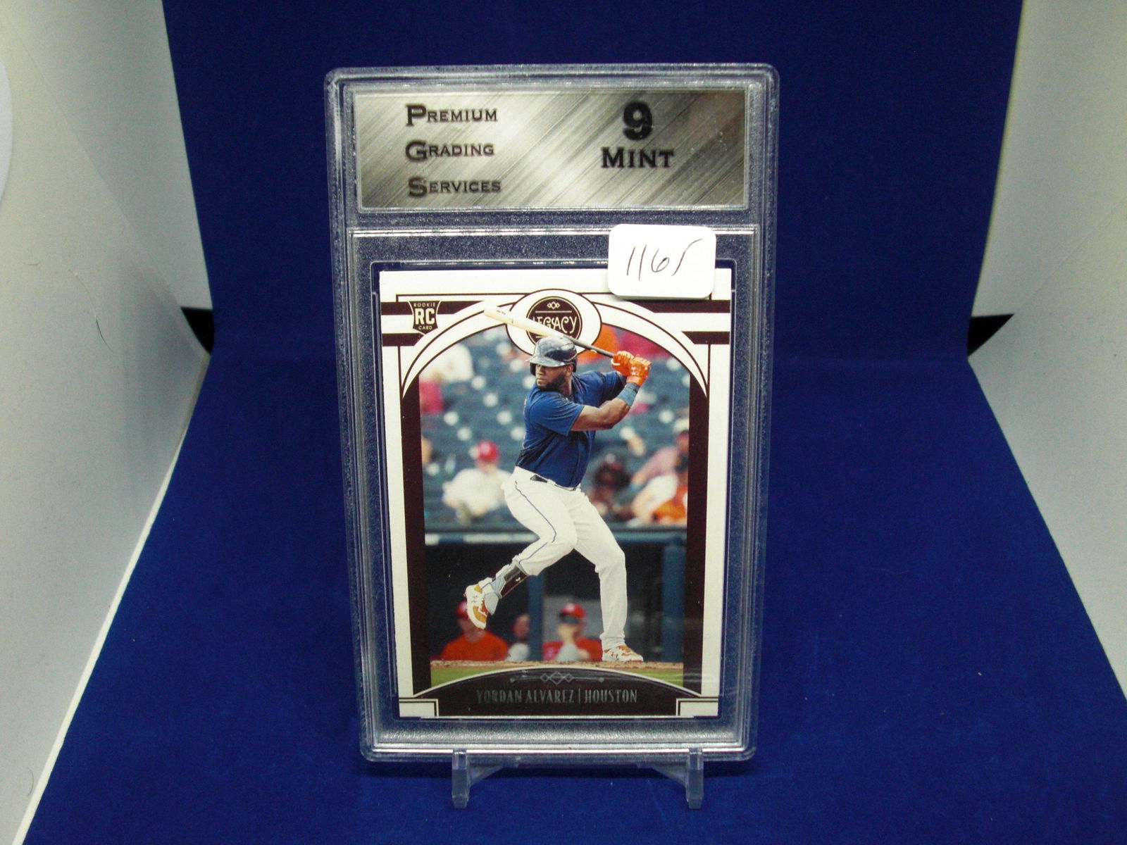 PGS 9 Mint Yordan Alvarez rookie card (1 of 1)