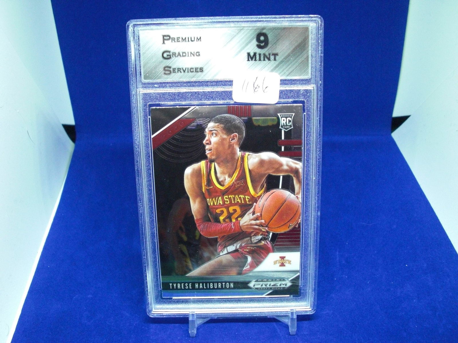 PGS 9 Mint Tyrese Halliburton rookie card (1 of 1)