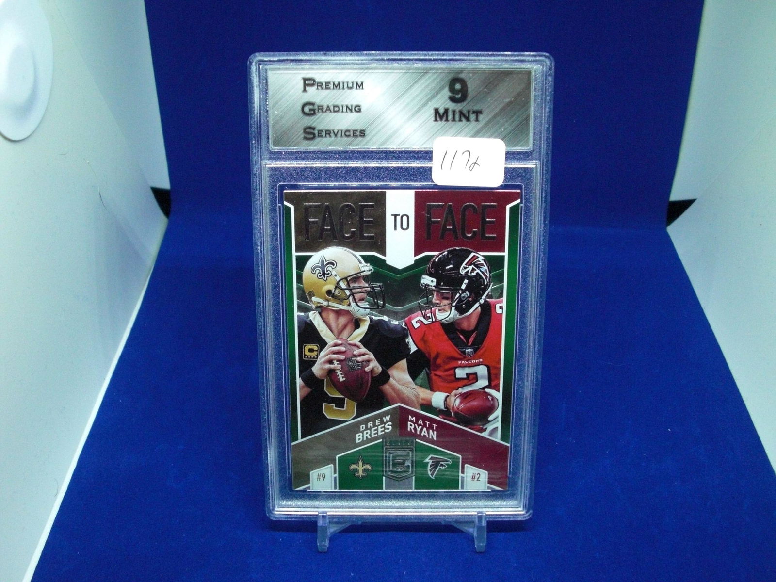 PGS 9 Mint Drew Brees Matt Ryan insert (1 of 1)