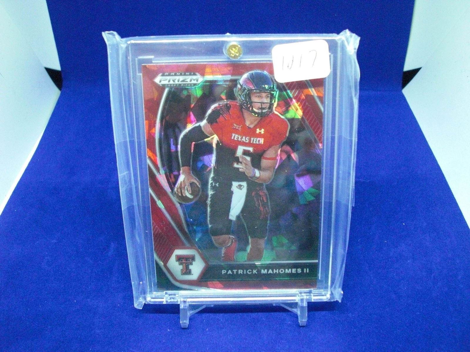 Patrick Mahomes II Red cracked ice (1 of 1)