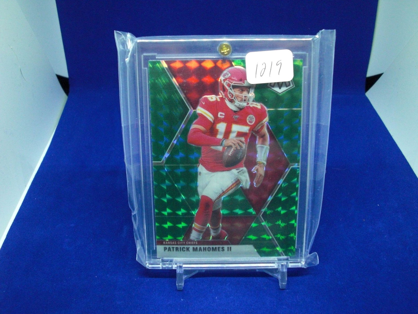 Patrick Mahomes II Green mosaic (1 of 1)