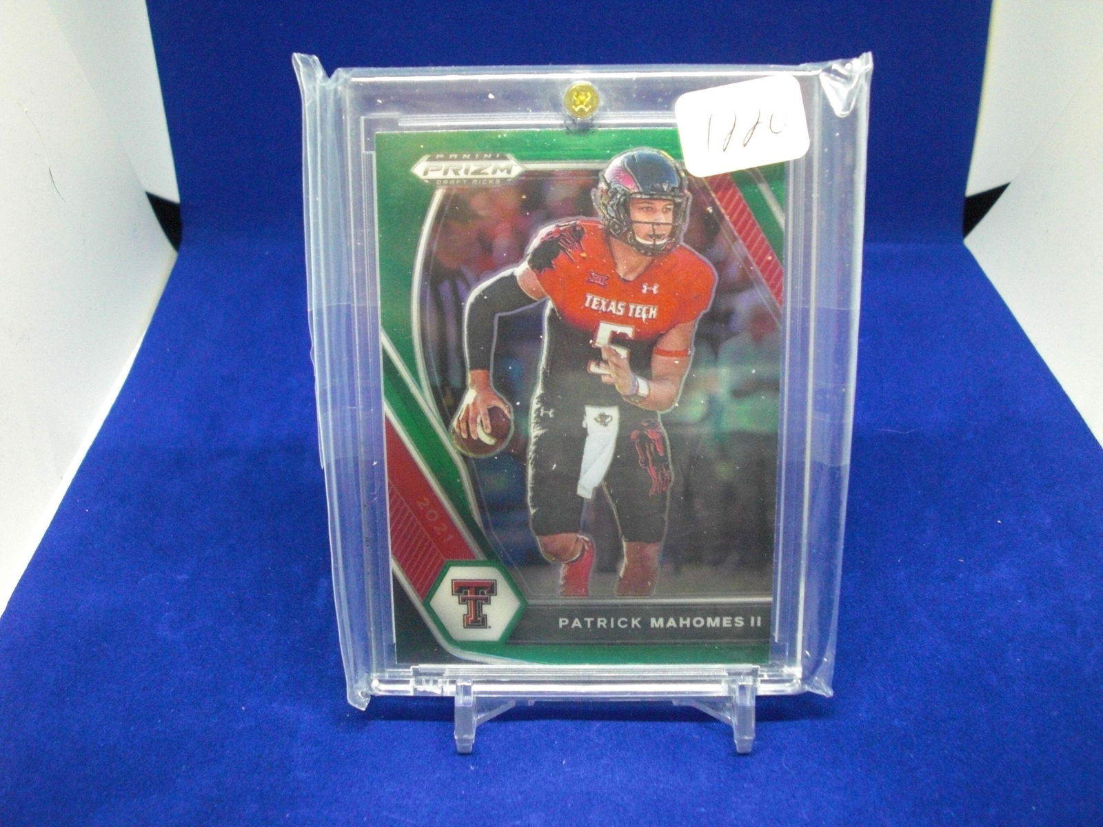 Patrick Mahomes II Green Prism (1 of 1)