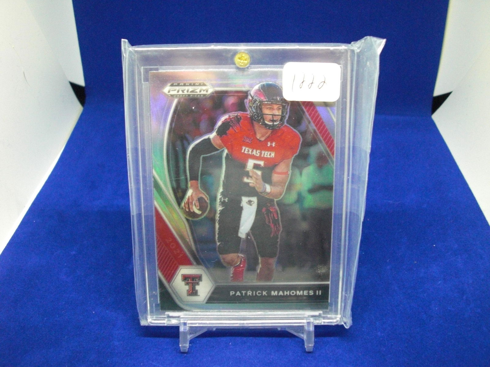 Patrick Mahomes II Silver prism draft (1 of 1)