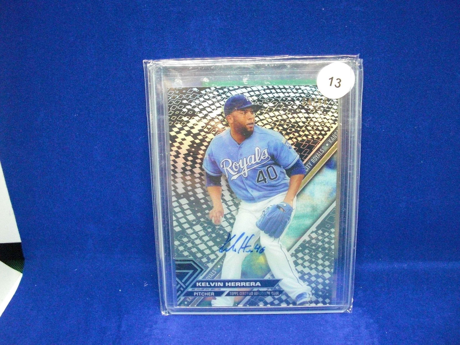 kelvin herrera numbered auto 24/50 (1 of 1)