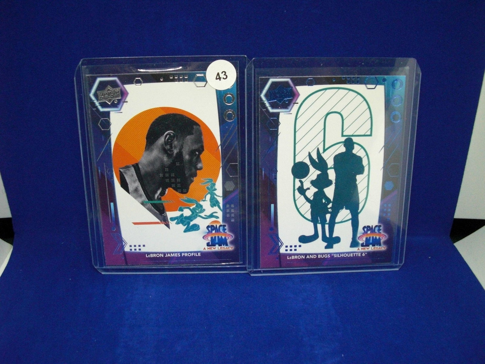 lebrob james, lebron and bugs bunny space jam: lebron and bugs bunny space jam blue foil