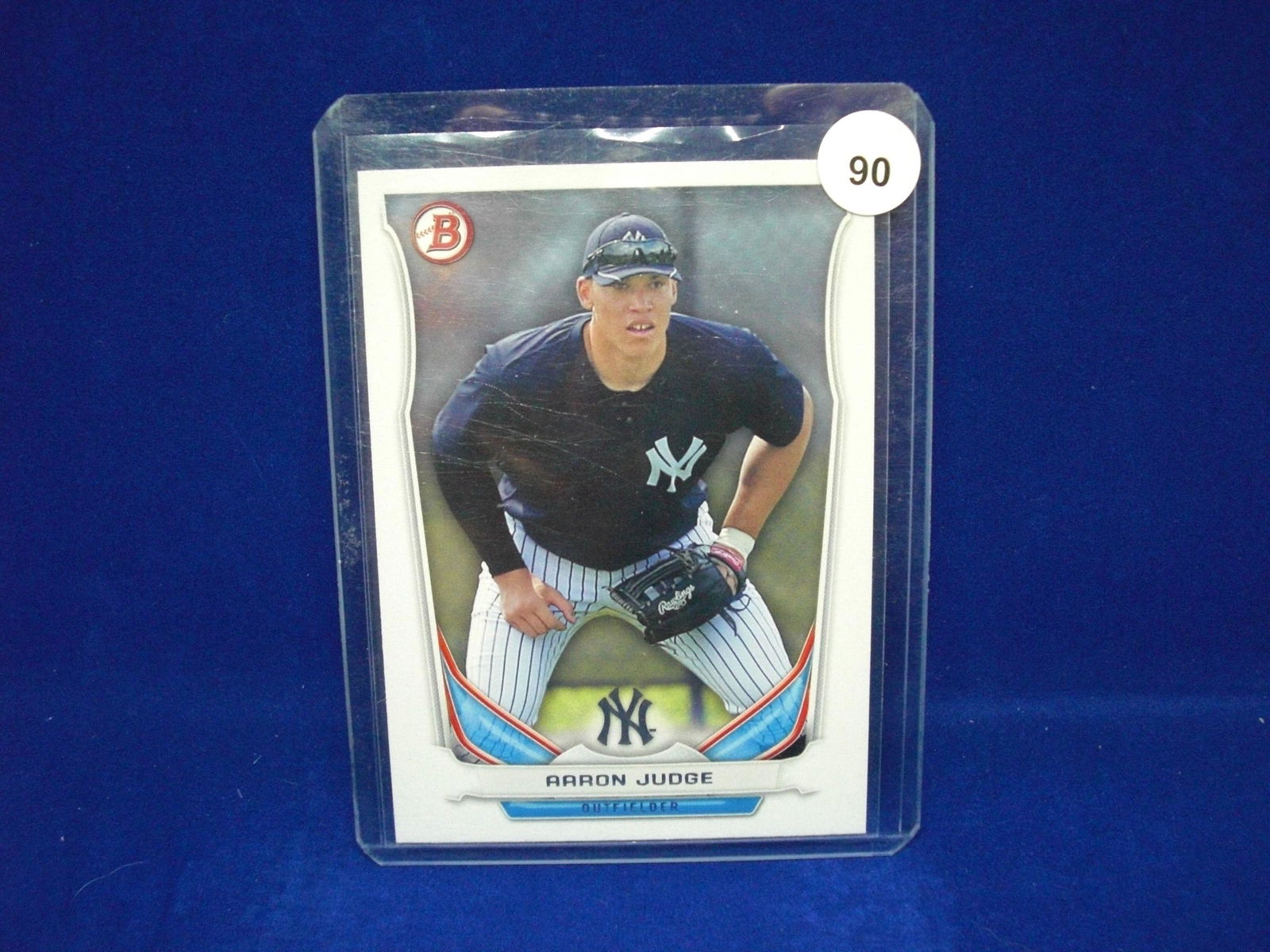 2014 bowman aaron judge prospect card (1 of 1)