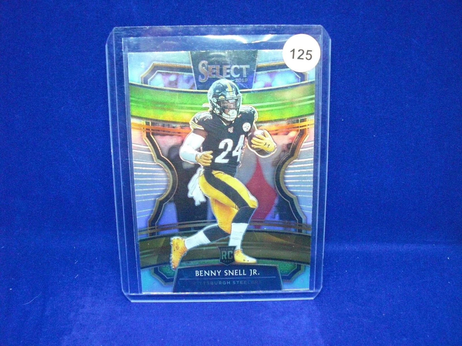 Benny Snell silver select rookie card (1 of 1)