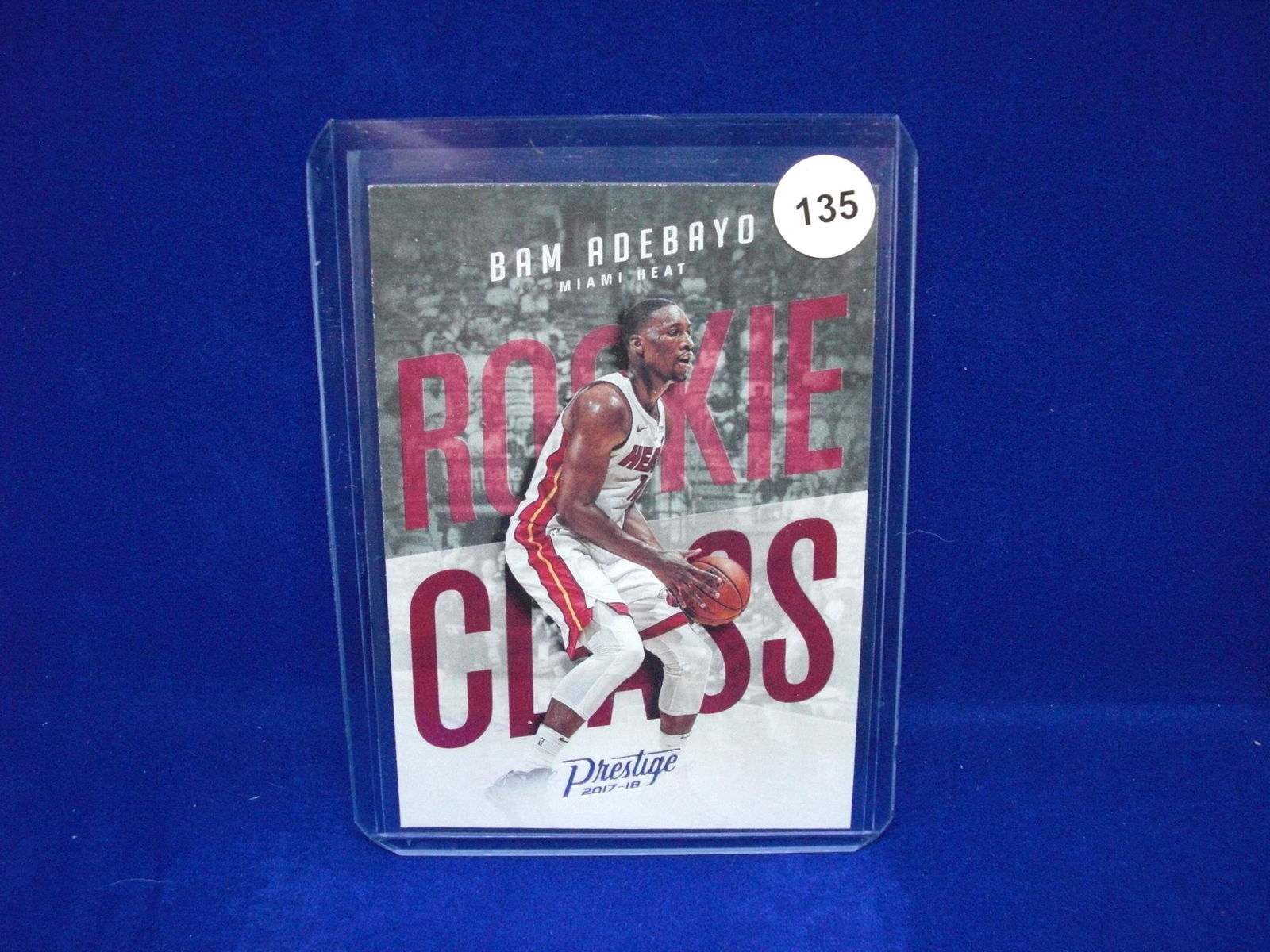 Bam Adebayo rookie card (1 of 1)