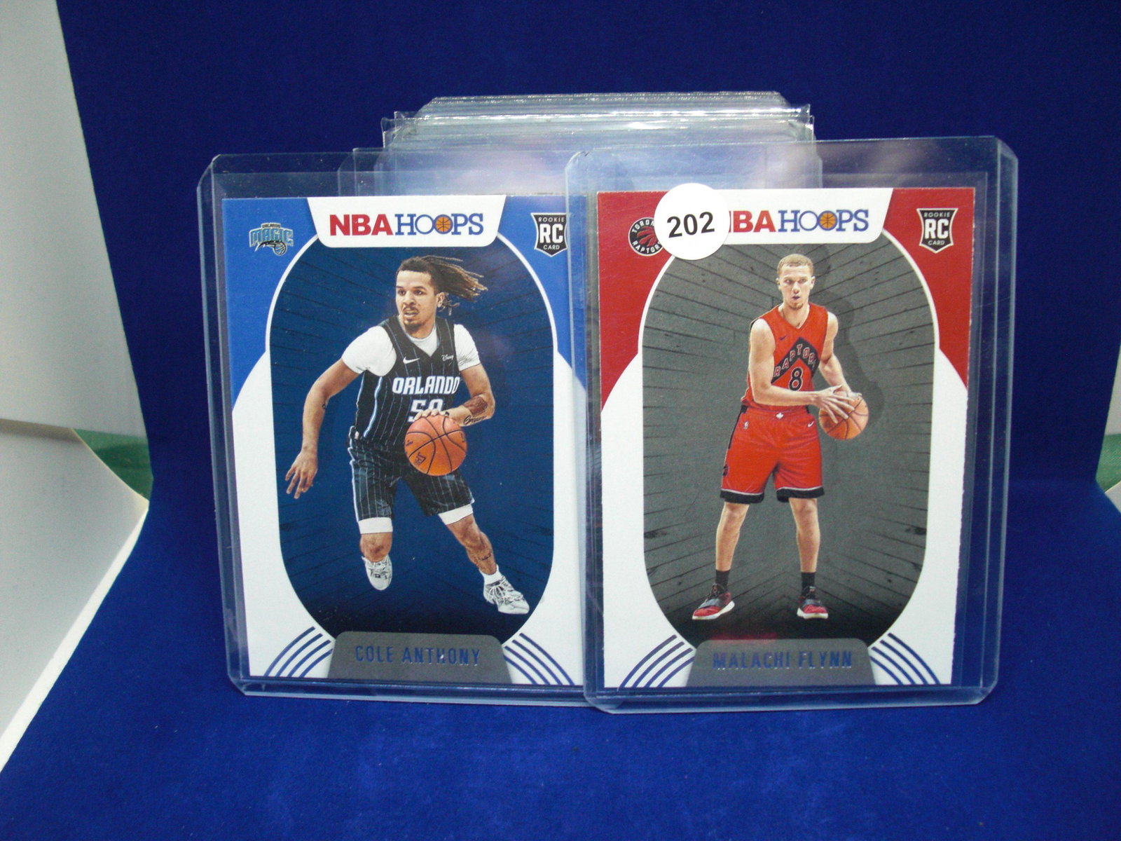 malachi flynn, cole anthony rookies: in top loader