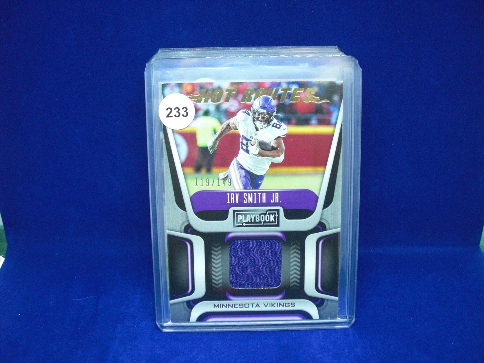 irv smith jr jersey card 119/149 (1 of 1)