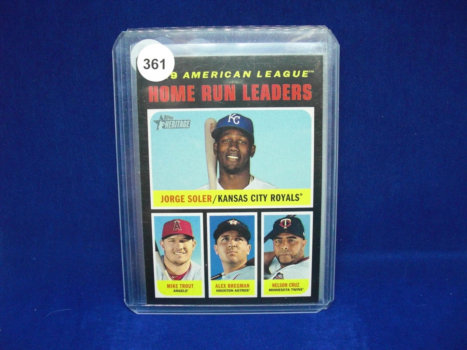 mike trout jorge soler homerun leaders (1 of 1)